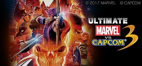 Okładka gry ULTIMATE MARVEL VS. CAPCOM 3