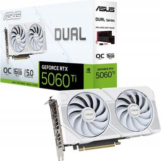 Asus Dual GeForce Rtx 5060 Ti 16GB White Oc GDDR7 Dlss 4