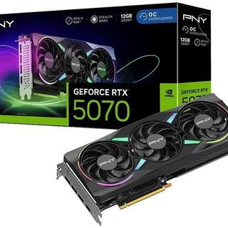PNY GeForce RTX 5070 ARGB EPIC-X RGB Triple Fan 12GB OC GDDR7