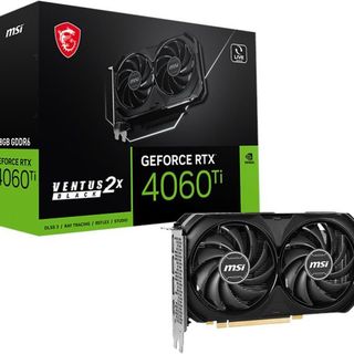 MSI GeForce RTX 4060 Ti Ventus 2X Black OC 8GB GDDR6