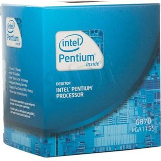 INTEL PENTIUM G870, DUAL CORE, 3.10GHZ, 3MB,