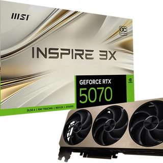 Msi GeForce RTX 5070 Inspire 3X OC 12GB GDDR7 DLSS4