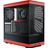 HYTE Y40, tower case (red/black, tempered glass)